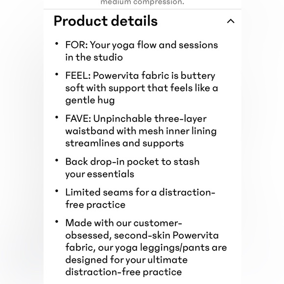 Athleta Elation Ultra High Rise Leggings - Picture 5 of 6
